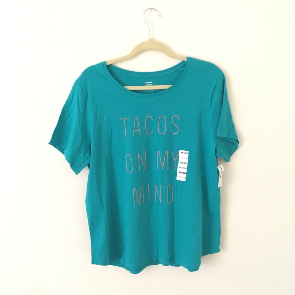 Old Navy “ tacos on my mind” t-shirt